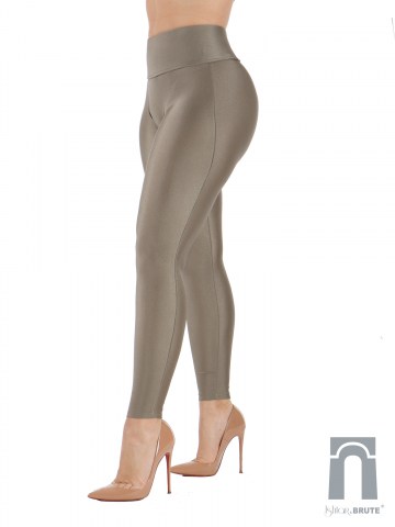 Khaki Classic shiny lycra 2 _5992